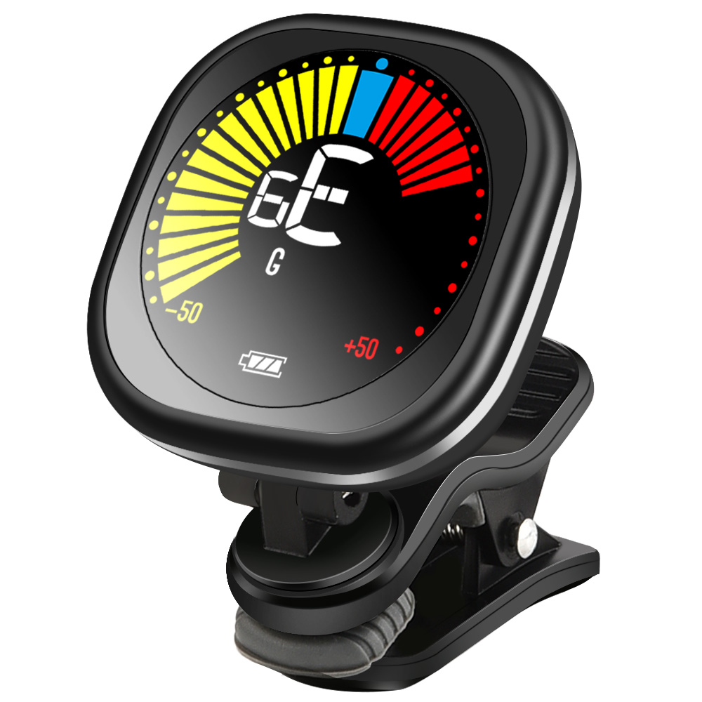 LEKATO Instruments Guitar Tuner Micro Clip On Tuner LED Color Display ...